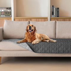 Couvre canapé gogobunny imperméable double-face protège contre taches et rayures.
