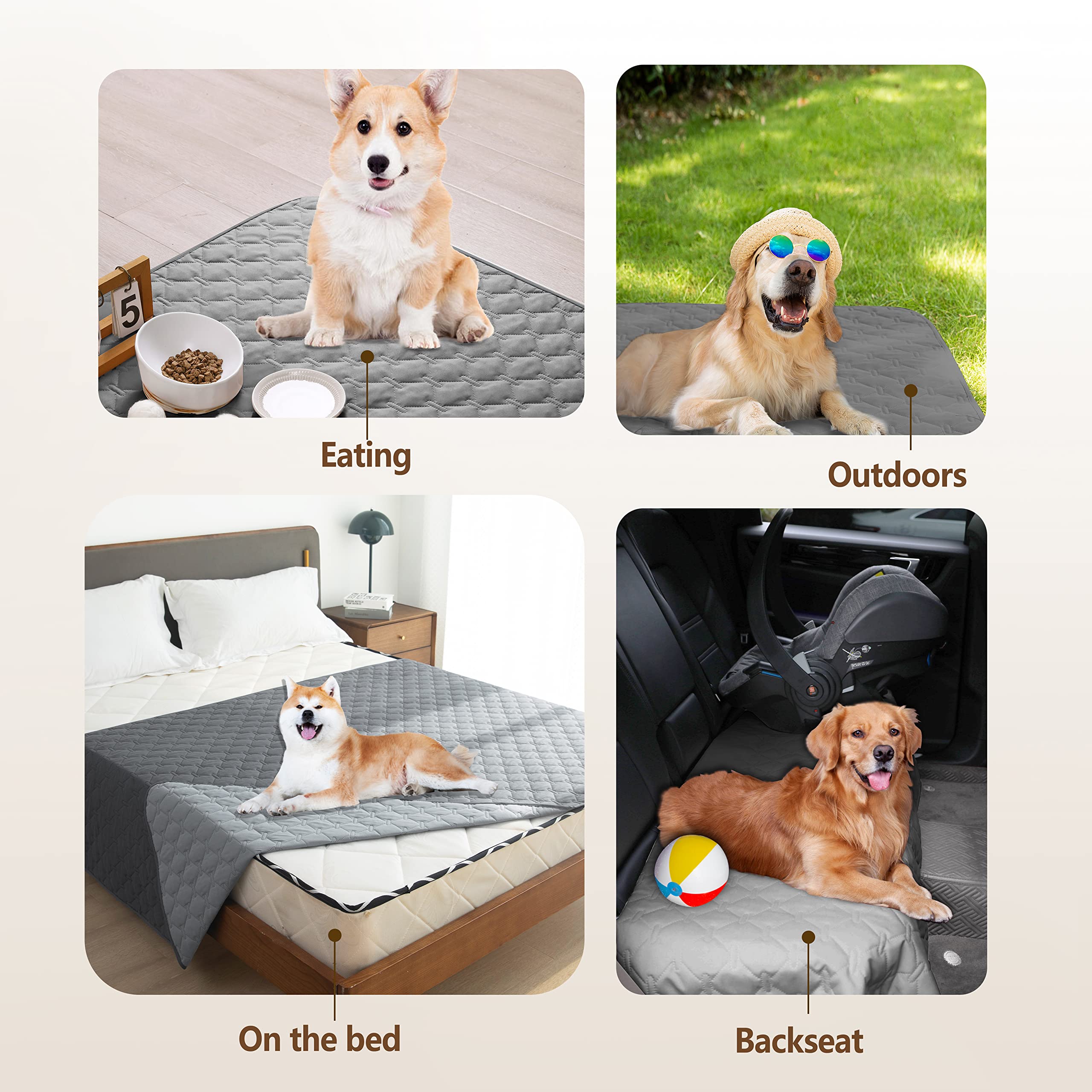 Gogobunny Reversible couleurs : deux tons pour assortir à votre décor.