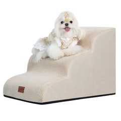 GoGoBunny Escalier Chien 3 Marches Canapé: facilite l'accès au canapé pour chiens et chats.