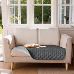 Gogobunny protection meubles et lit grâce au motif plaid réversible.