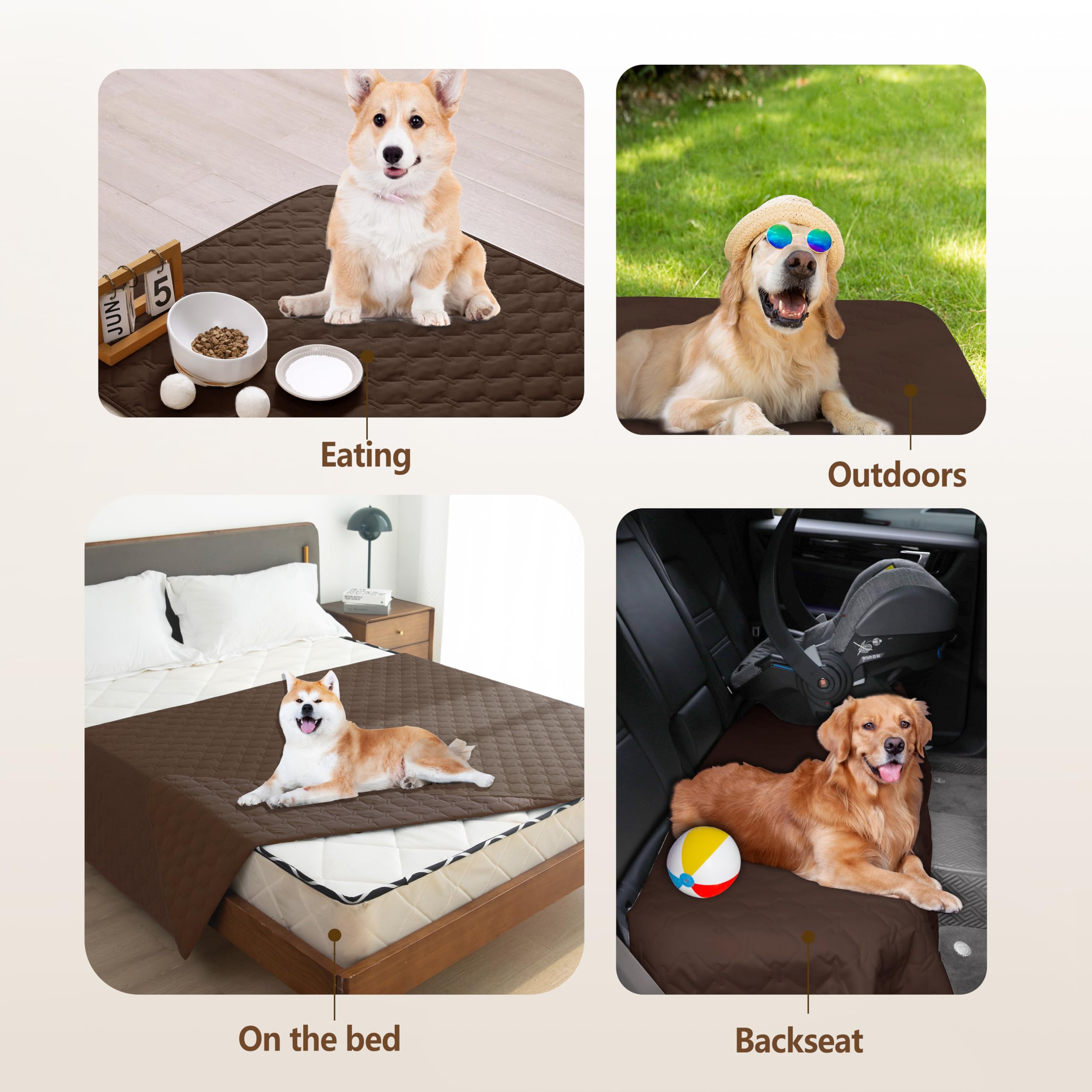 Gogobunny tissu doux et robuste offre confort pour chiens et chats