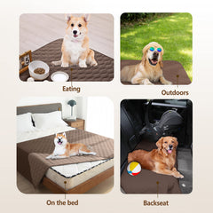 Utilisation intérieure et extérieure avec gogobunny couverture réversible