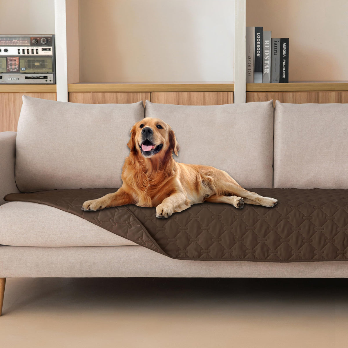 Gogobunny: couverture imperméable pour protéger le canapé des taches et éclaboussures.