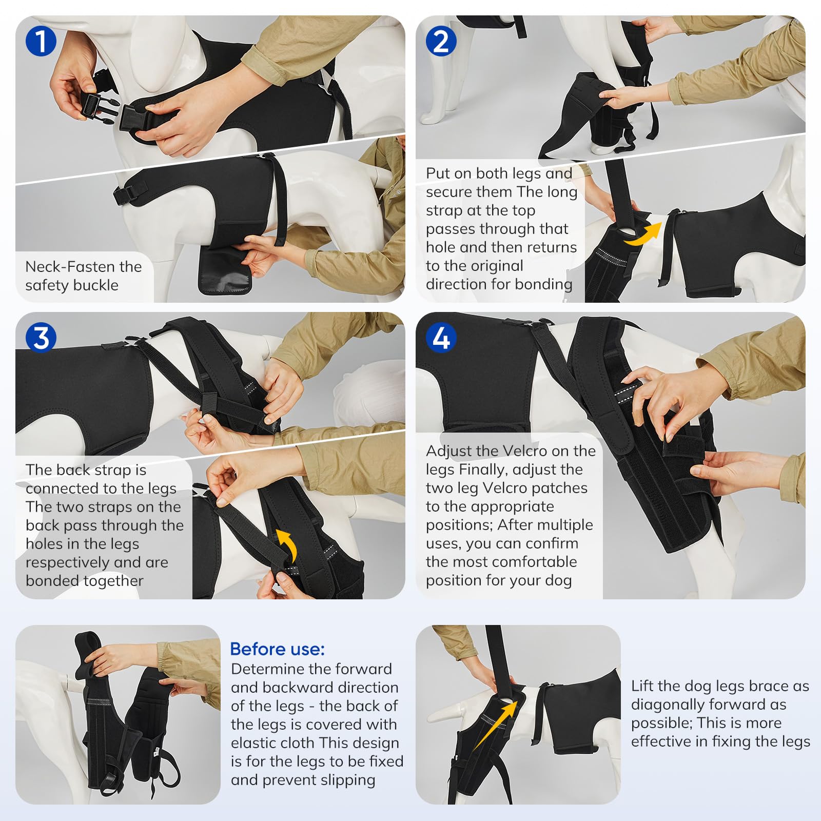 GoGoPaw guide visuel détaillant l’installation pas à pas.