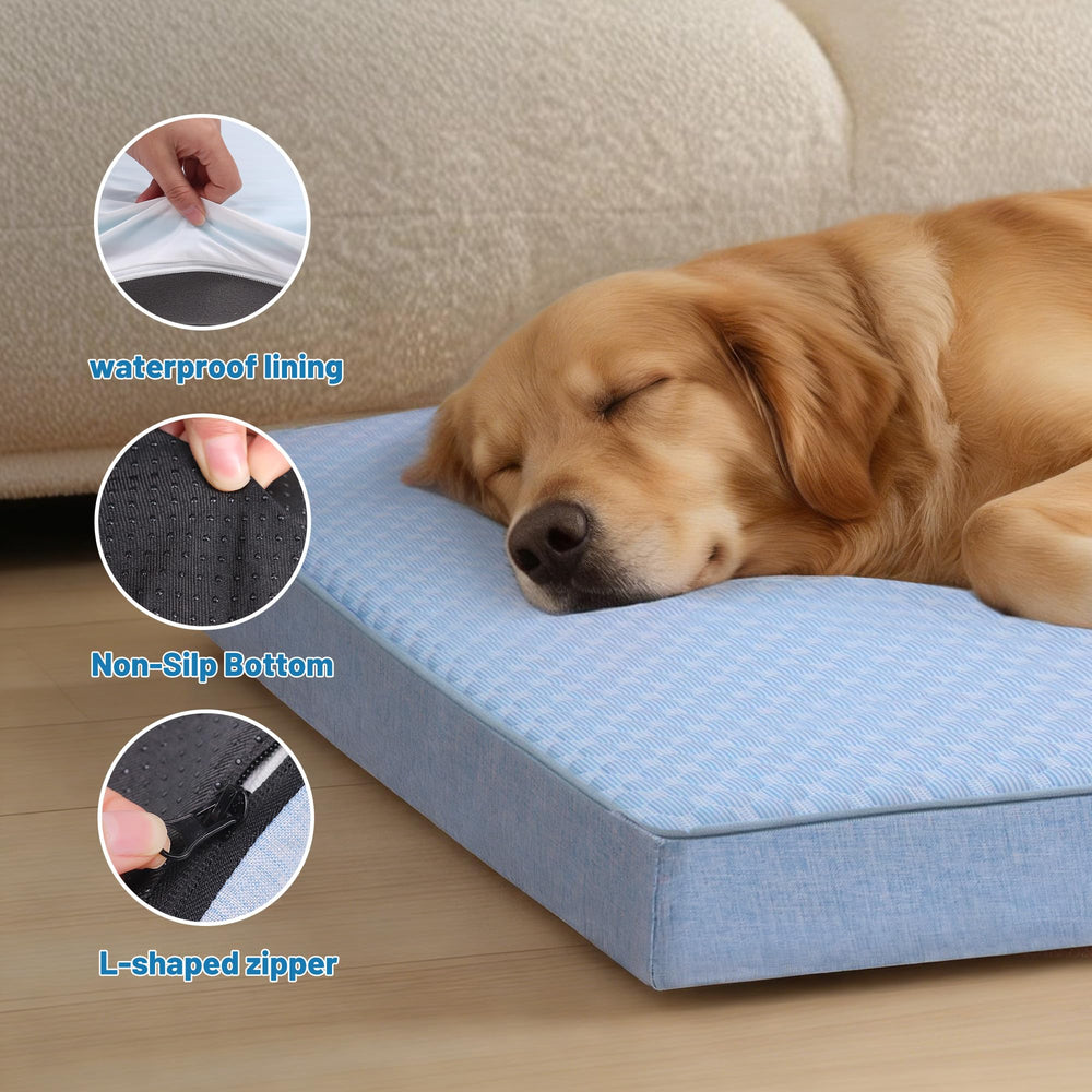Fond anti-glissant GOHOO PET améliore la stabilité du lit.