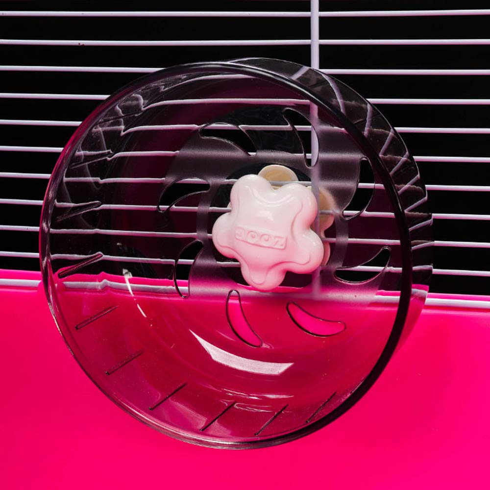 Roue GOLDEAL favorisant l’exercice quotidien des hamsters et gerbilles.