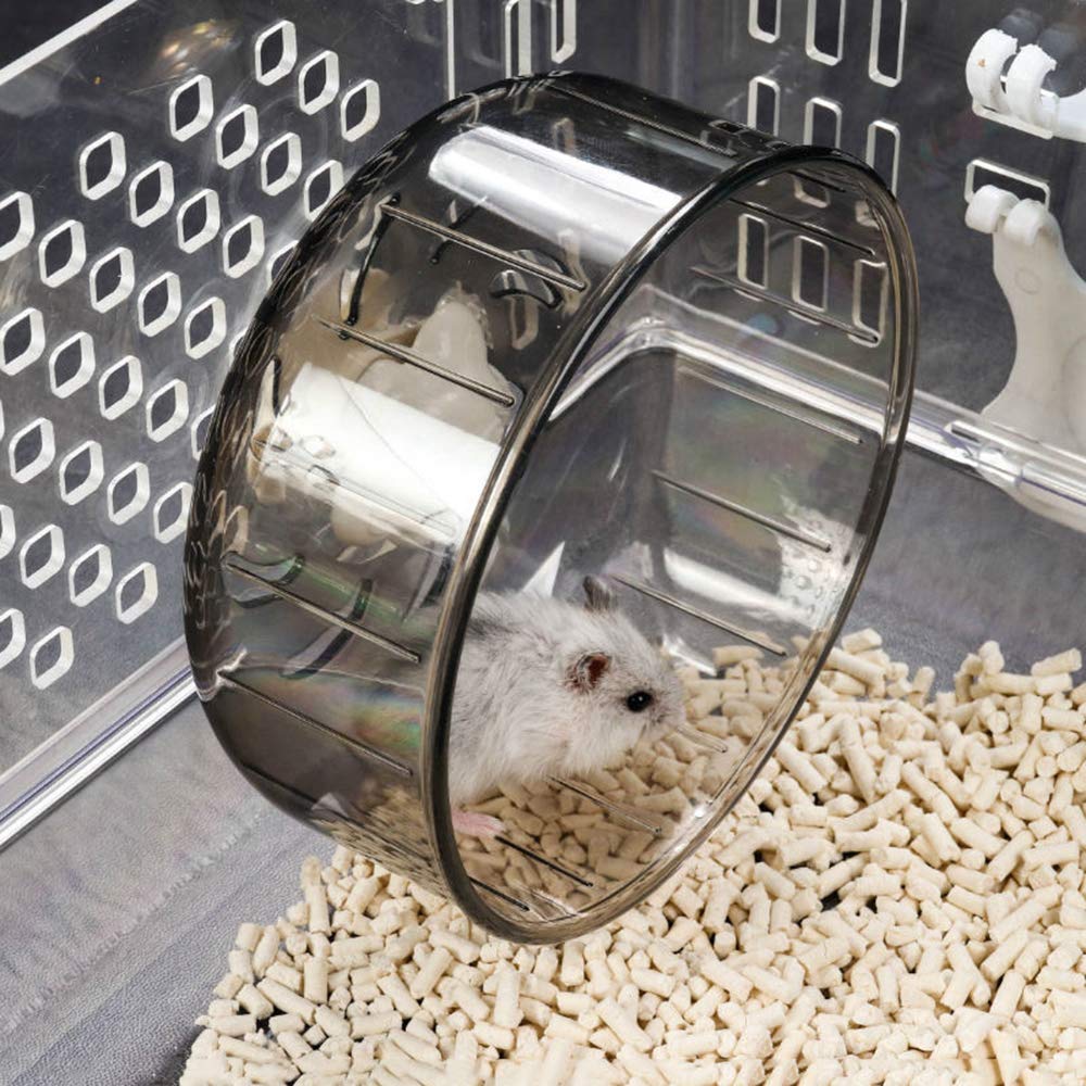 Roue sécurisée GOLDEAL, design sûr pour pieds et queues des petits animaux.