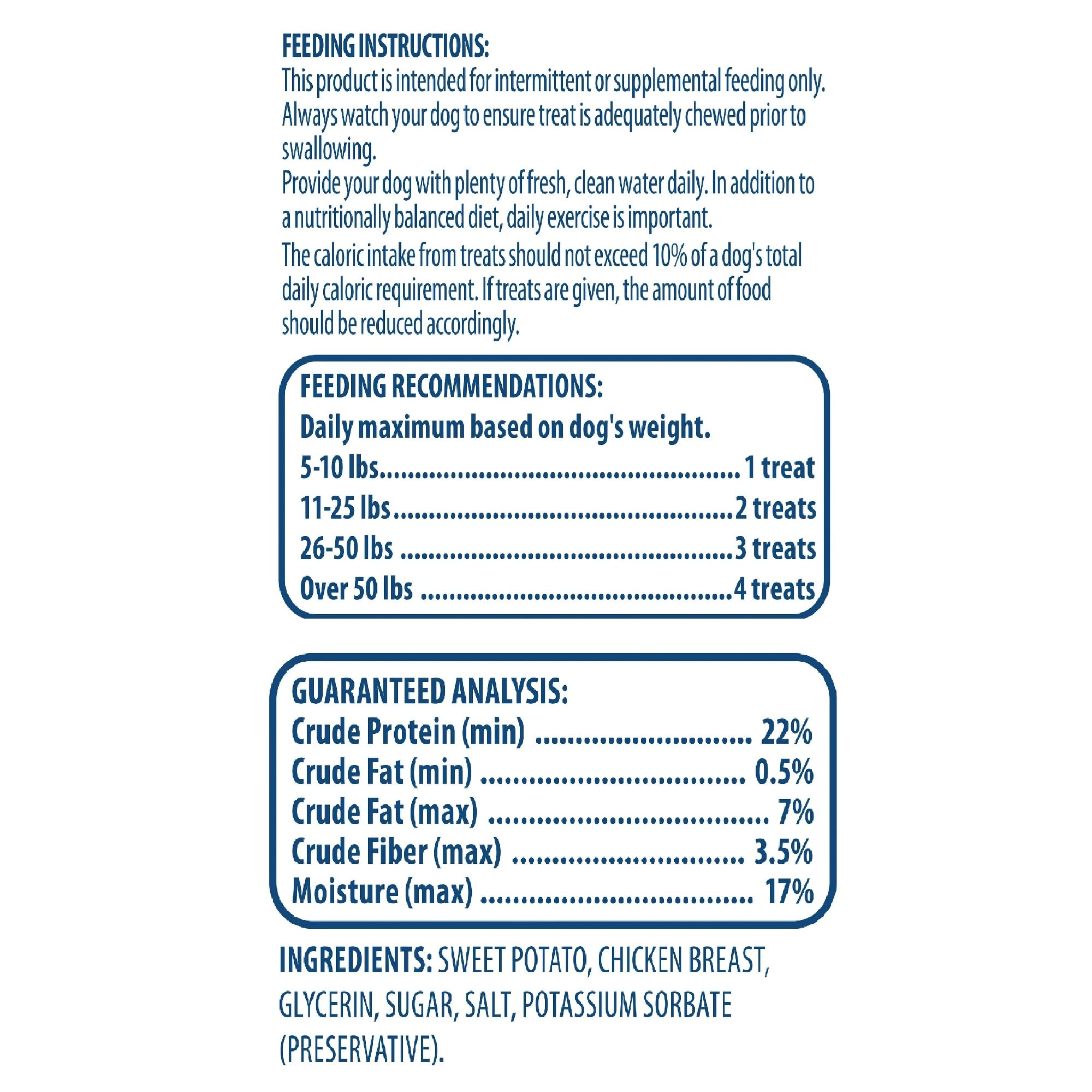 Ingrédients limités Golden|Rewards, sans additifs, texture idéale pour une collation quotidienne.