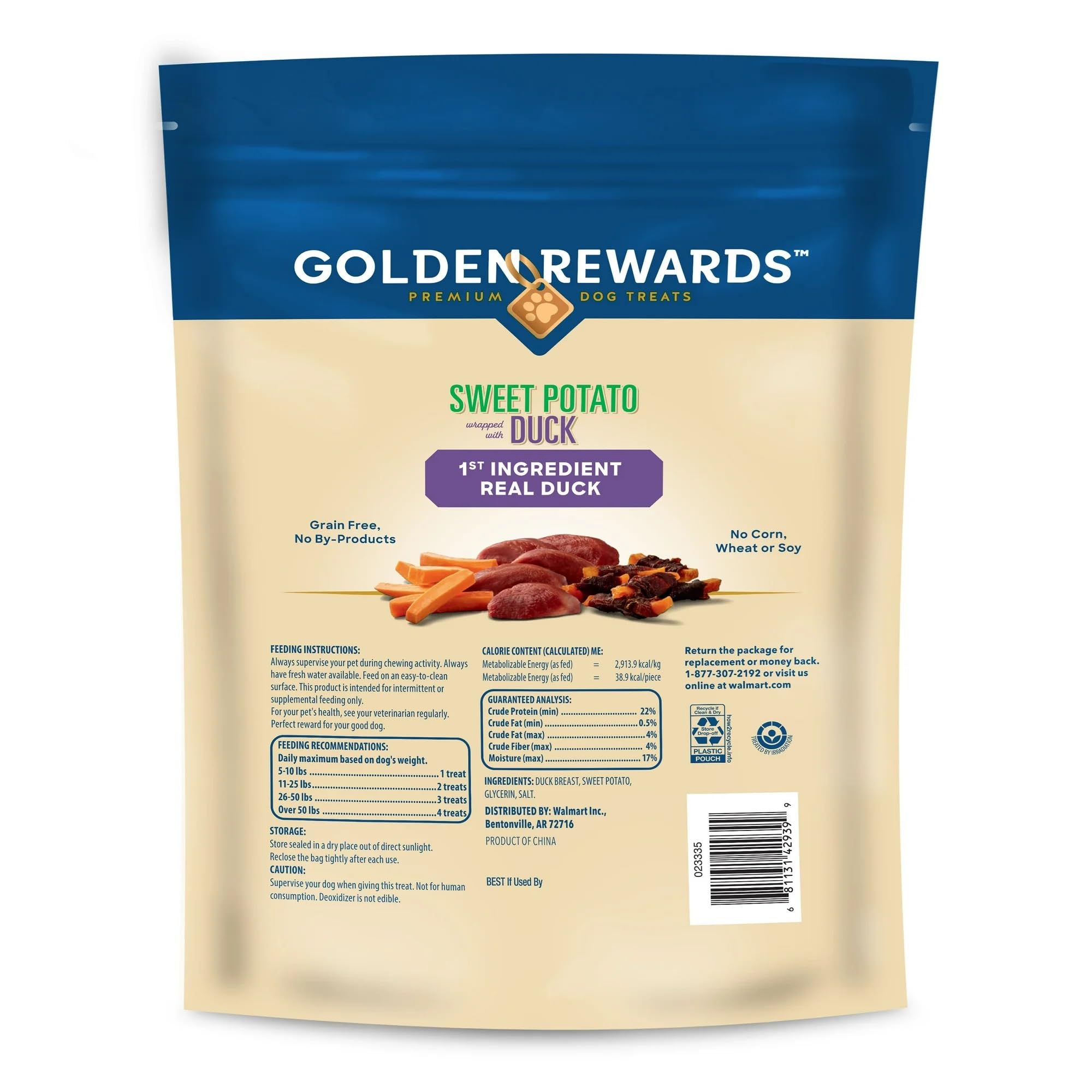 Golden Rewards: friandise riche en protéines pour récompense d'entraînement canin