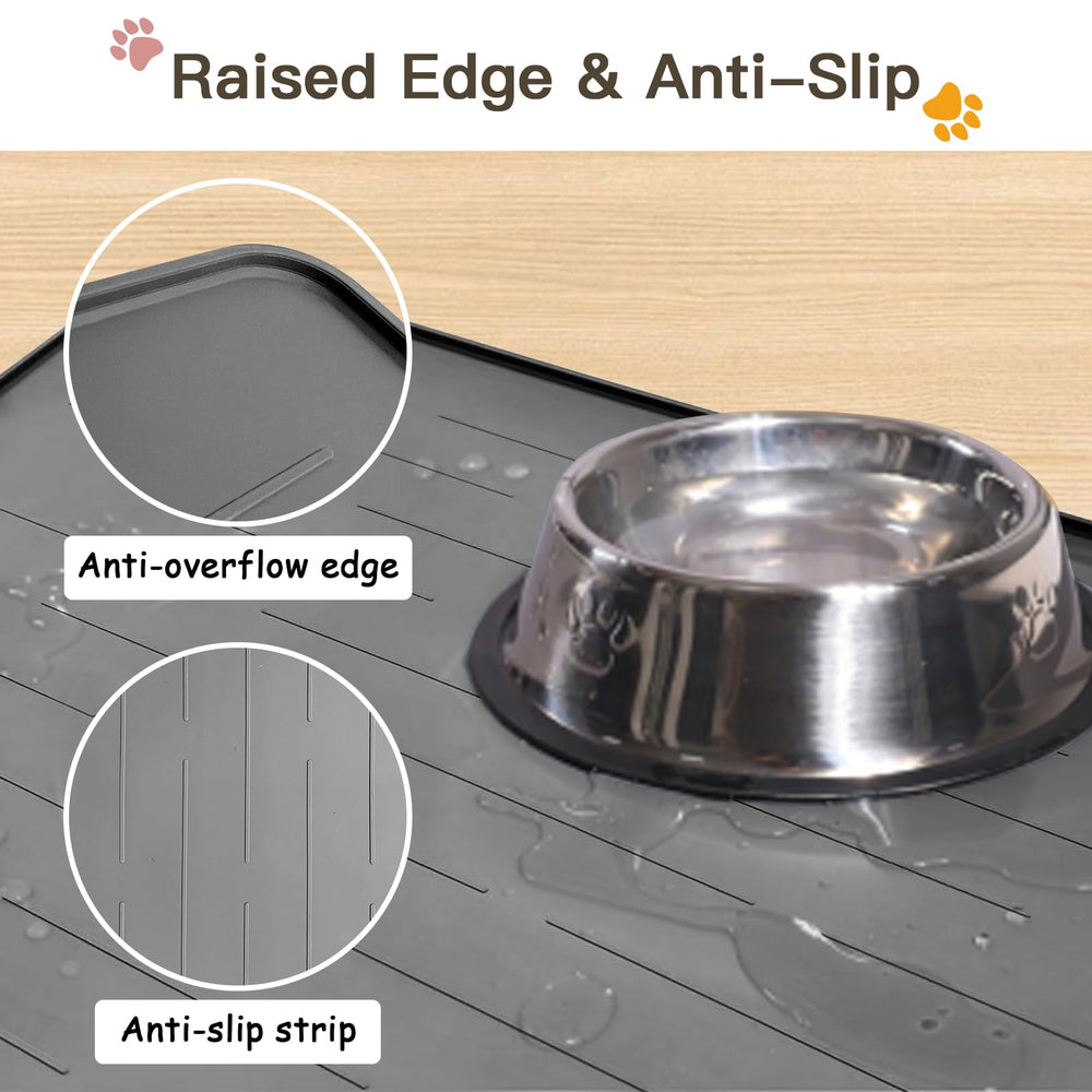 Goldleaf Tapis Silicone Doux, facile à nettoyer et rangé après l’usage.