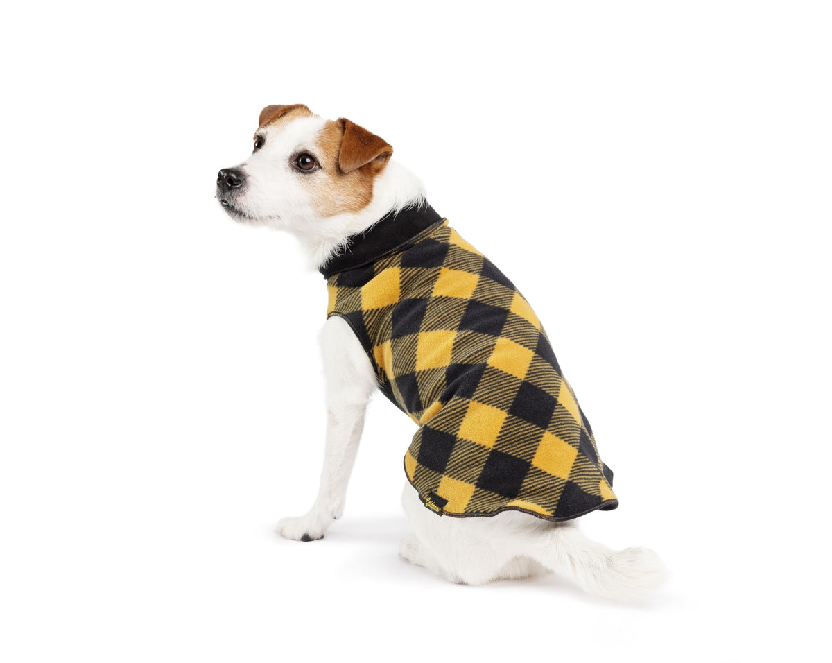 Goldpaw Duluth manteau réversible en polaire double pour chien, confort chaud et pratique pour l'hiver.
