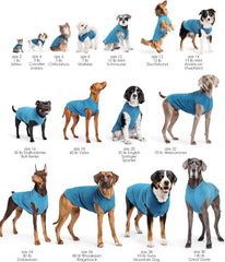 Vue arrière du pull Goldpaw en polaire stretch, chaleur sans gêne.