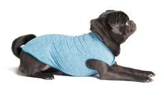 Goldpaw t-shirt soleil UV bleu ocean, protection UV et confort extérieur.
