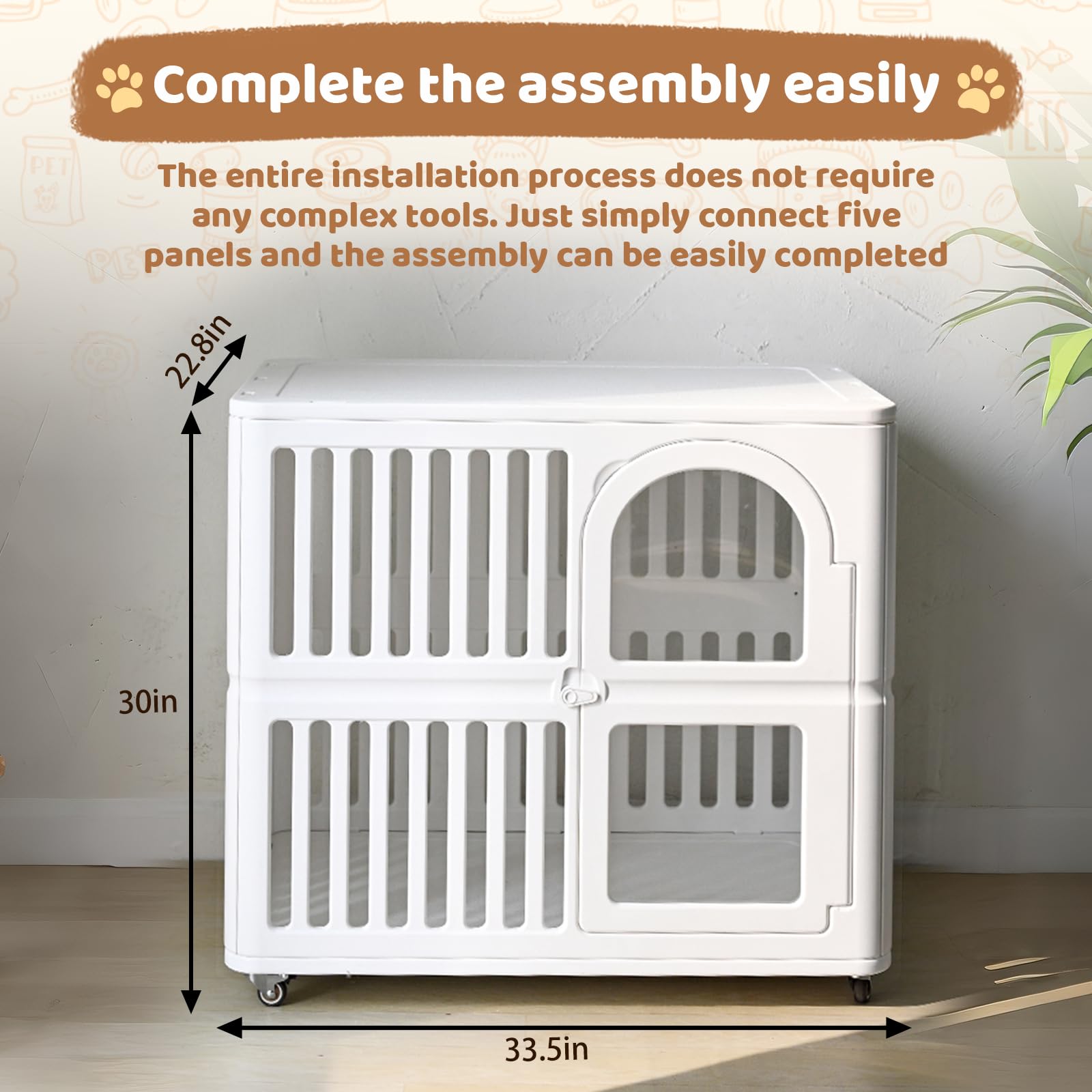 GoldPost ventilation efficace, air frais pour votre animal.