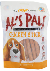 GOLDRUSH AL'S PALS batonnet poulet 7-8 oz, récompense savoureuse et pratique.