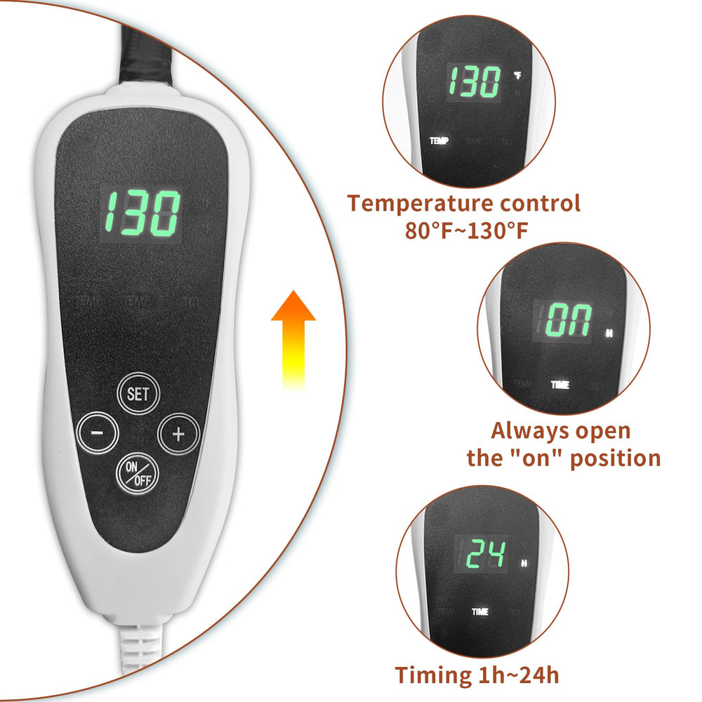 GOLOPET chauffage rapide: prêt en 10 minutes pour réconfort