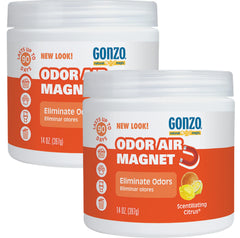 Gonzo Natural Magic Gel absorbant les odeurs dans une bouteille, rafraîchit l'air rapidement.