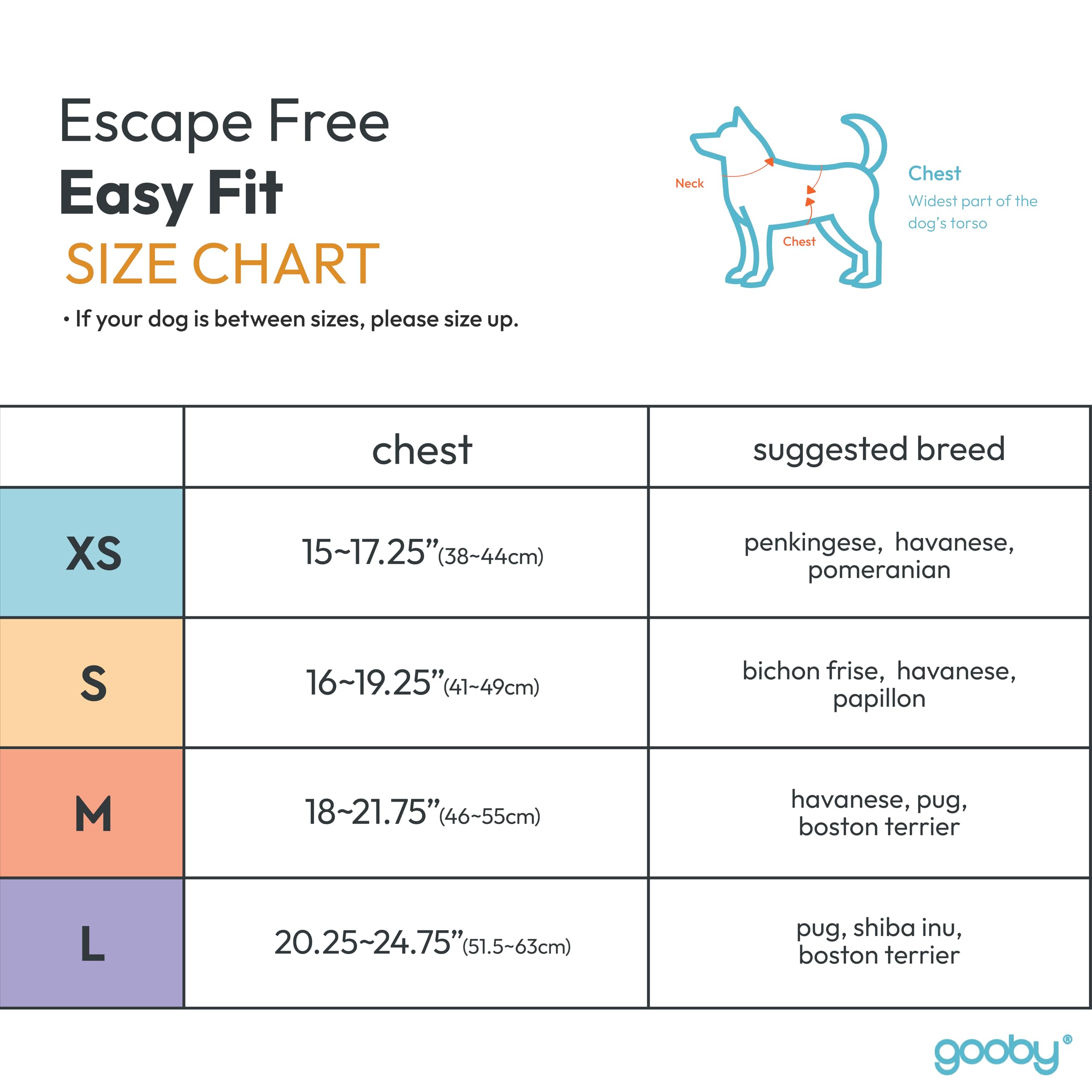 Gooby harnais bleu petit-chien, design compact et confortable.