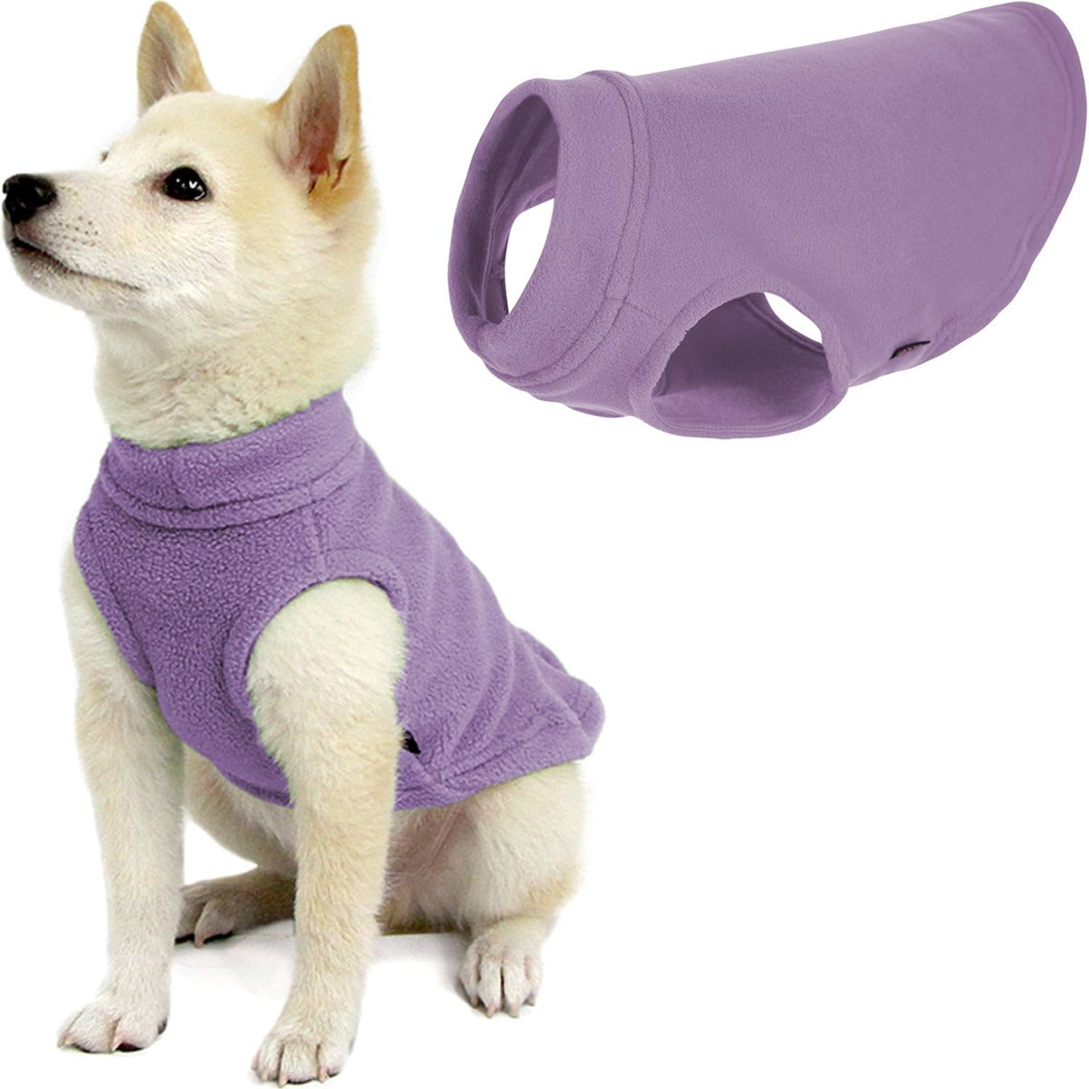 Gooby veste polaire extensible – confort maximum sur les balades hivernales.