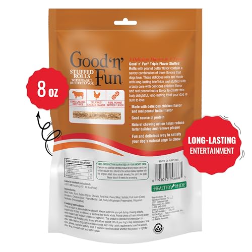 Good ‘n’ Fun Centre poulet et arachide, protéine naturelle et goût irrésistible.