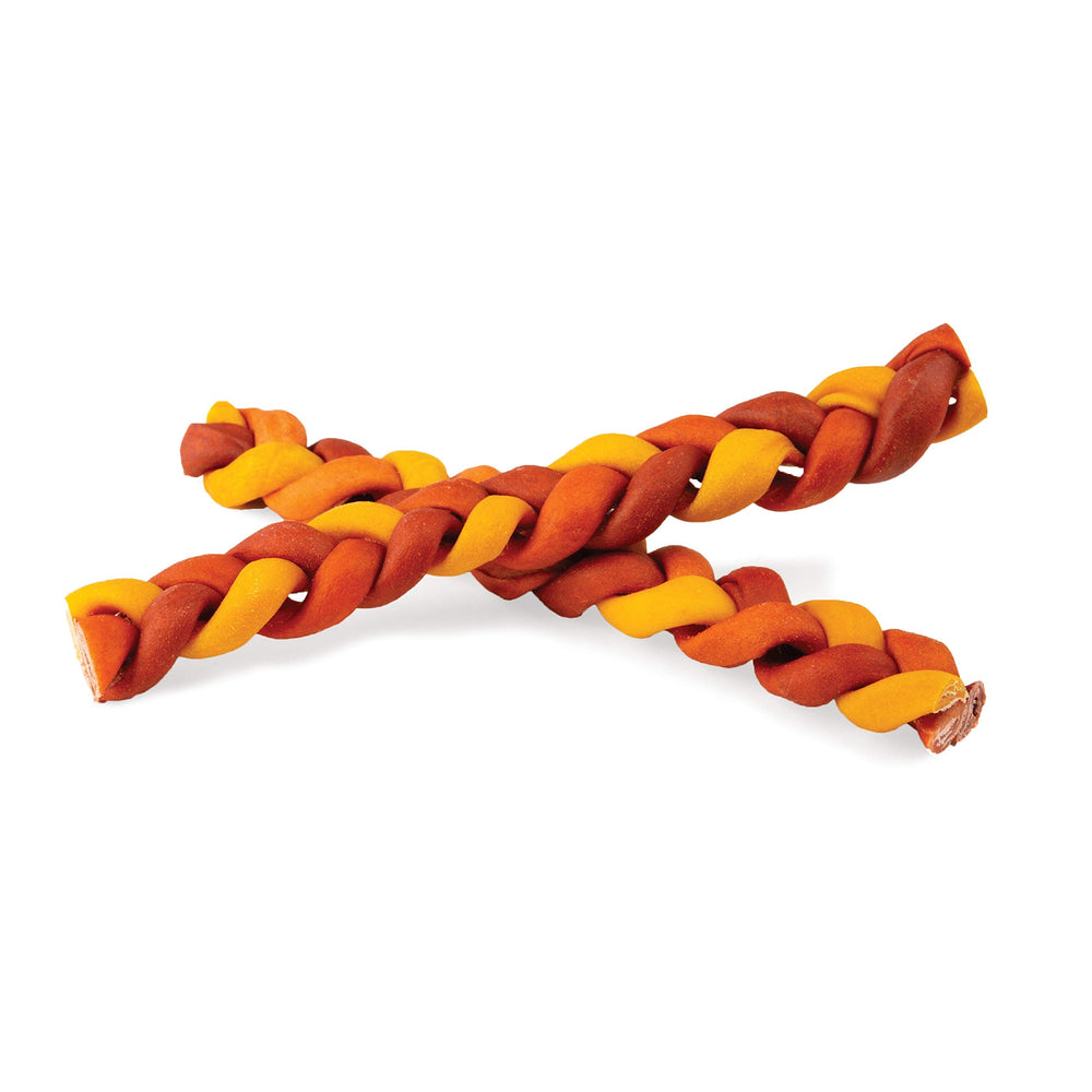 GOOD 'N' FUN Triple Flavor Braids – gros plan sur les trois saveurs.