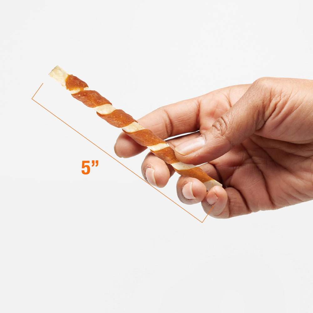 GOOD 'N' FUN Munchy Sticks poitrine de poulet intégrée pour une mastication agréable.