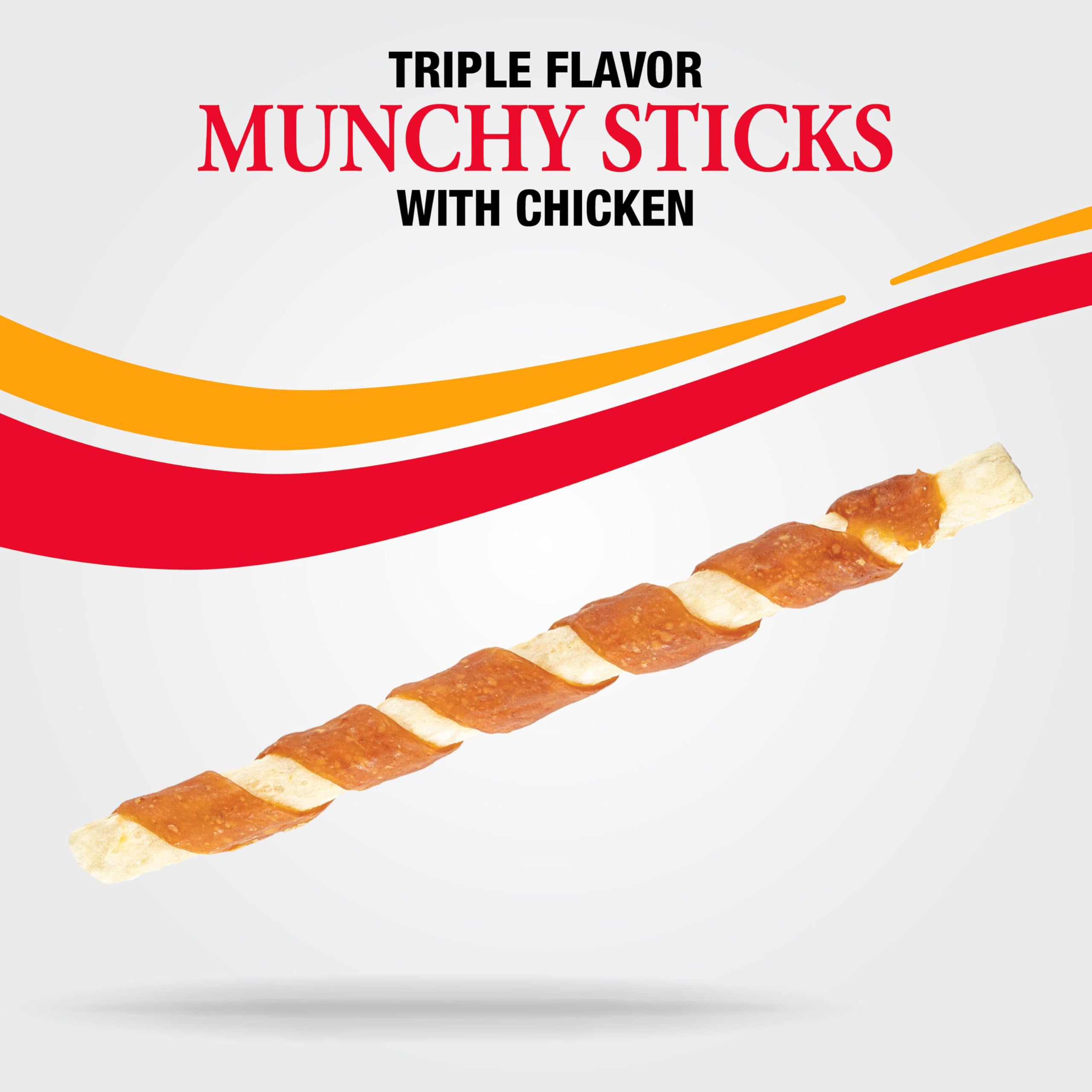 Source naturelle de protéines avec des sticks Good 'N' Fun, parfait pour récompenser.