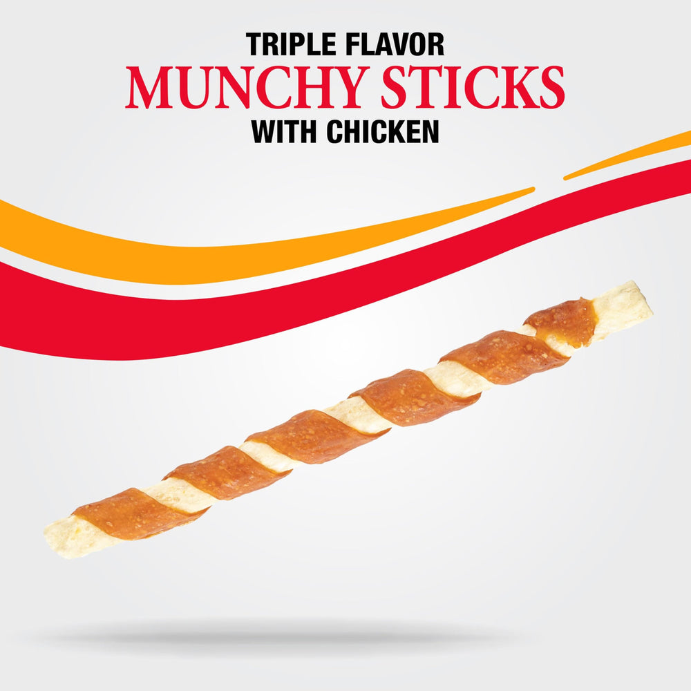 Source naturelle de protéines avec des sticks Good 'N' Fun, parfait pour récompenser.