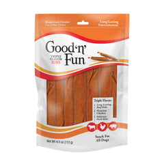 GOOD 'N' FUN friandise côtes bœuf pour chien, longue mastication, saveur riche