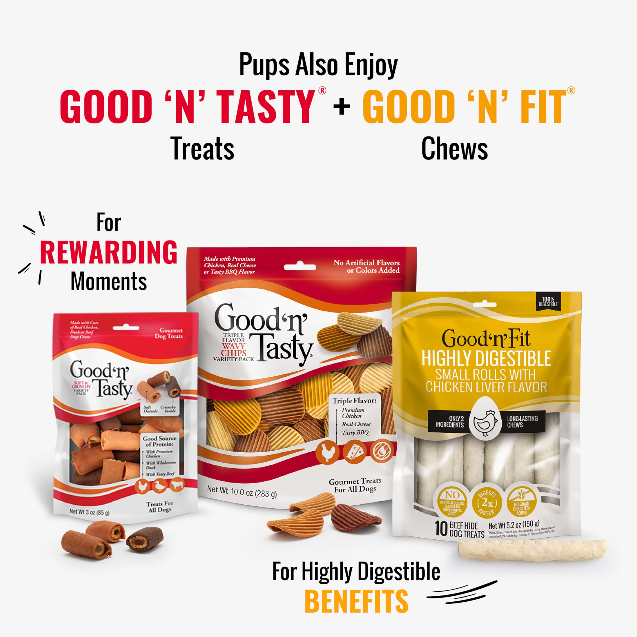 GOOD 'N' FUN Triple Flavor Wings conseils d’utilisation et sécurité.