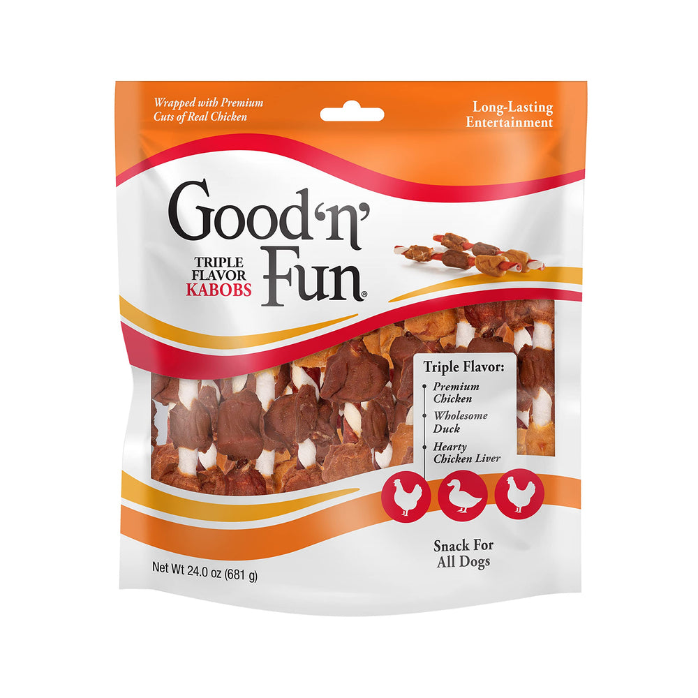 Good ‘n’ Fun emballage visible, friandise longue durée pour chiens