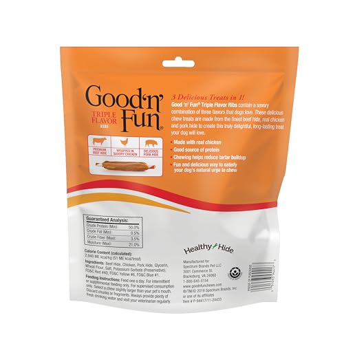 GOOD ‘N’ FUN os en poulet, source de protéines pour chiens