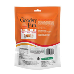 GOOD 'N' FUN friandises os avec morceaux poulet, saveur attrayante et entretien mastic