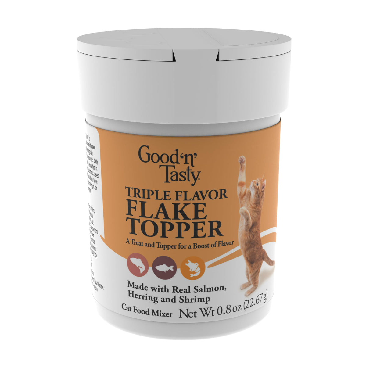 Good 'N' Tasty garniture flocons triple saveur saumon: saveur appétissante pour le repas