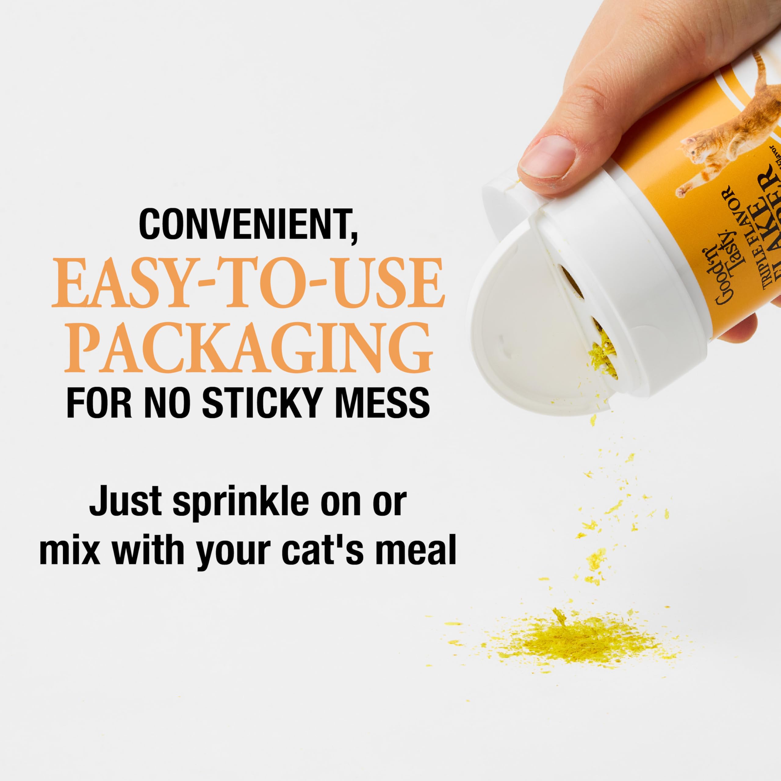 Garniture Good 'N' Tasty ingrédients sains: flocons nutritifs pour les chats