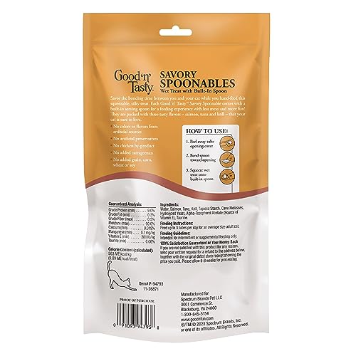 Good N Tasty Spoonables saumon-thon-krill tube, texture onctueuse et arômes marins