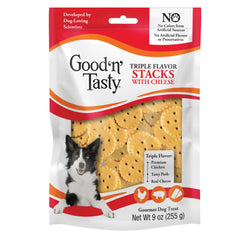 Good 'N' Tasty: gros plan sur le fromage, friandise savoureuse pour chien actif