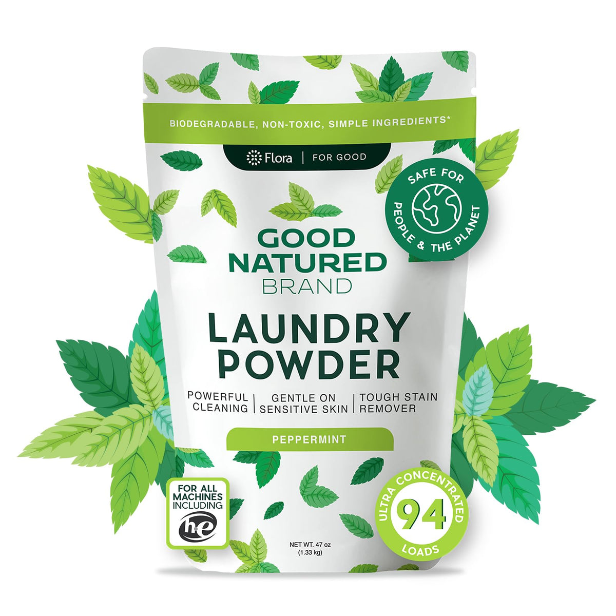 Good Natured Brand: bouteille nettoyant-taches-odeurs pour le linge