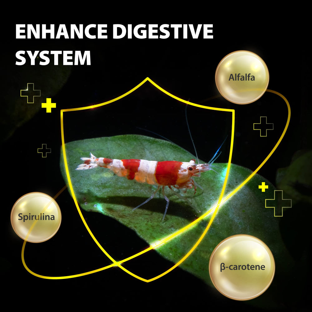 Nutrition équilibrée pour benthos et habitants d'aquarium.