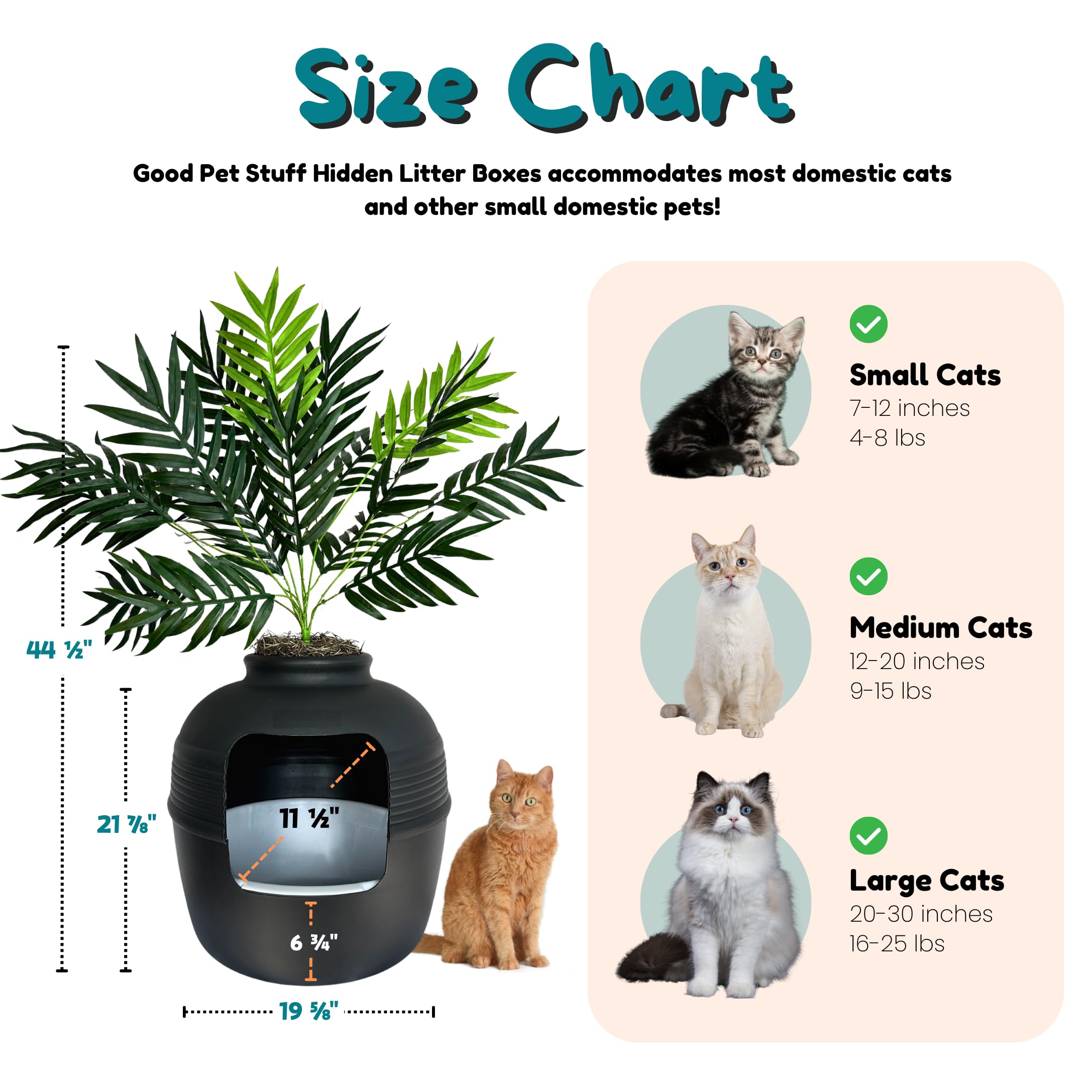 Good Pet Stuff ouverture-entree-9-1-pouces, accès confortable.