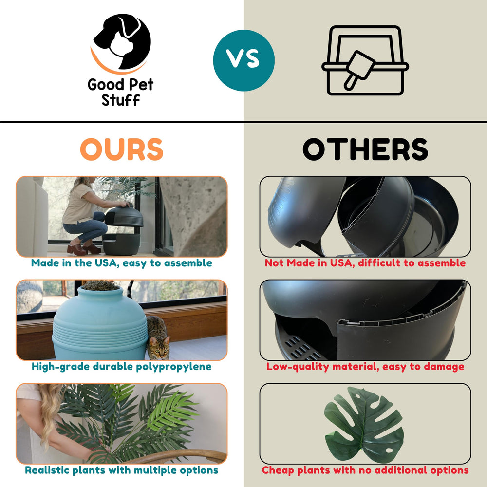 Good Pet Stuff plante-artificielle-palme, ambiance tropicale sans entretien.
