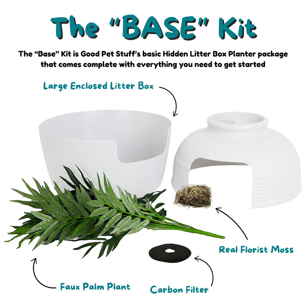 Good Pet Stuff Planter-filtre-charbon-haut : contrôle des odeurs grâce au filtre au charbon