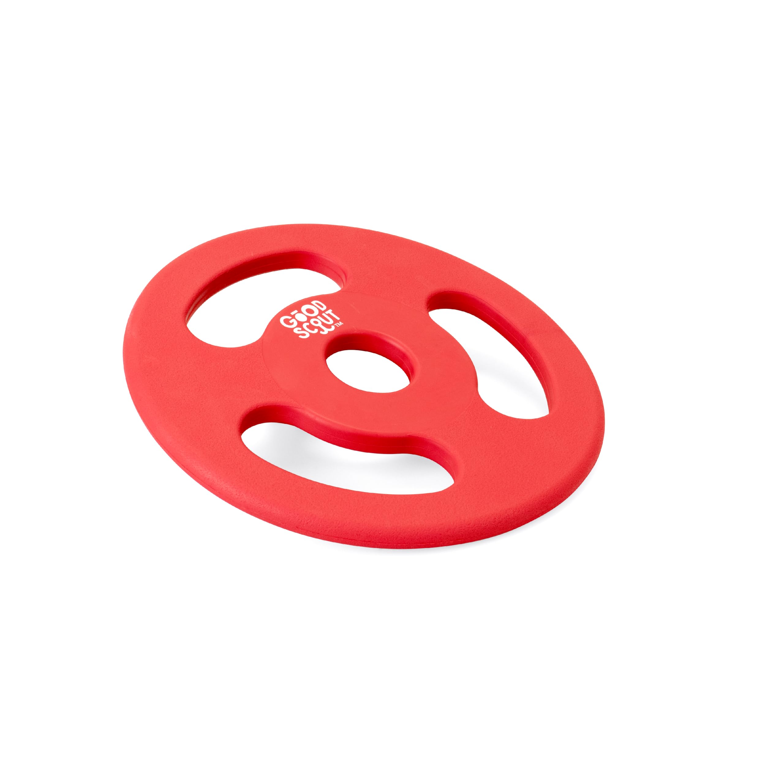 Scout Tugg Frisbee, frisbee coloré pour tirage, stimulation et interaction avec votre chien.
