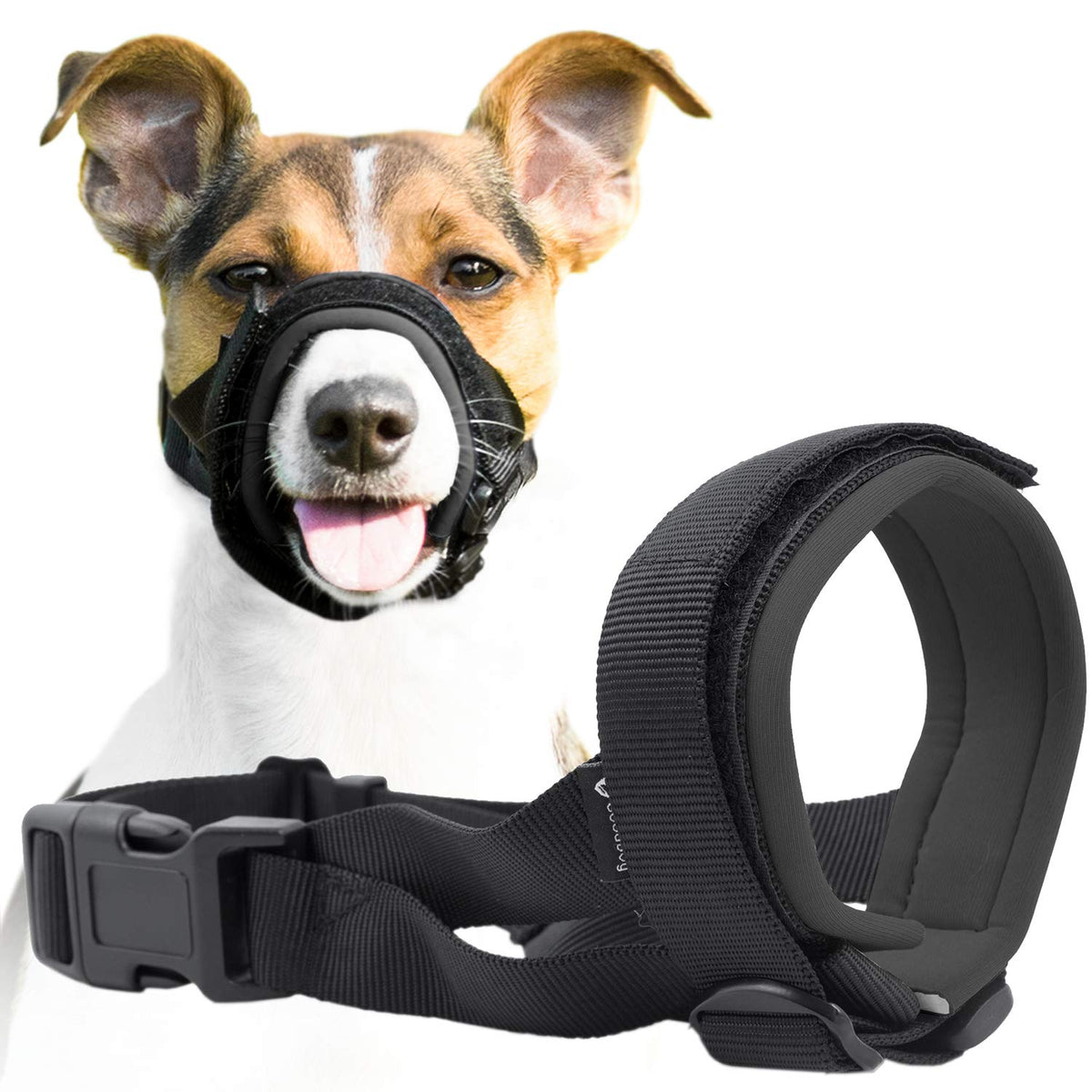 GoodBoy museau avec connexion bonus pour un ajustement sécurisant.