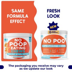 GOODGROWLIES Chew No Poo: bouchées douces pour chiens au goût poulet