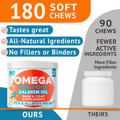 GOODGROWLIES Friandise chien - texture croquante et riche en omega3