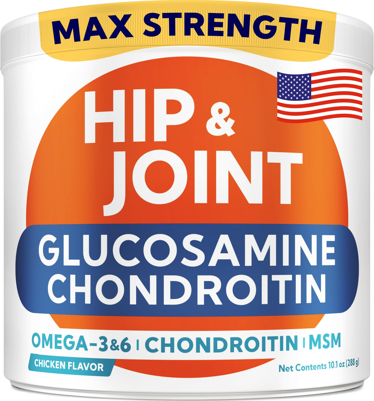 GOODGROWLIES glucosamine pour chiens – emballage pratique pour démarrer le traitement