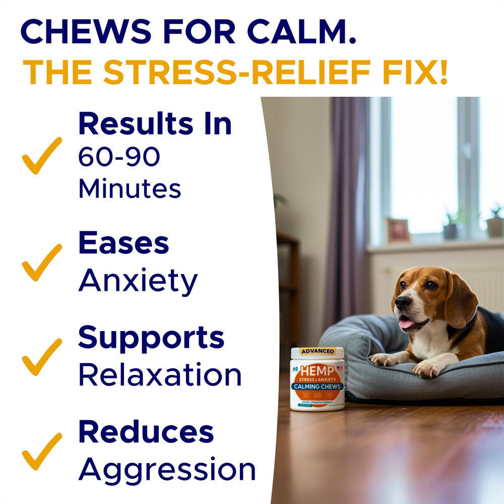 GOODGROWLIES ingrédients chanvre mélatonine, soutien naturel au repos du chien.