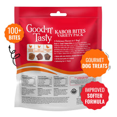 Good 'N' Tasty Kabob Bites au canard, récompense gourmande riche en protéines.