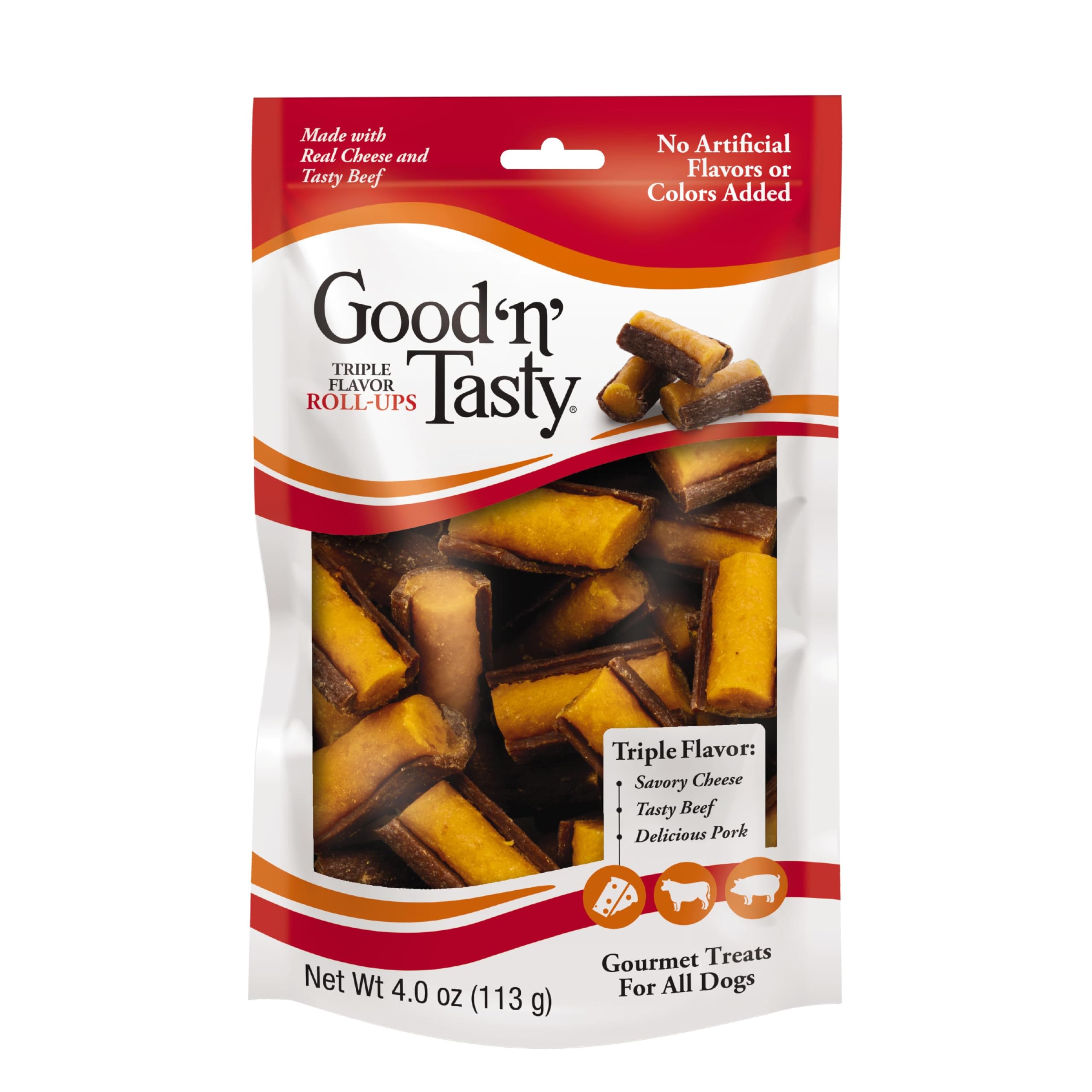 GoodnTasty Moment plaisir: chien heureux et satisfait